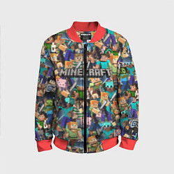 Детский бомбер MINECRAFT ПЕРСОНАЖИ