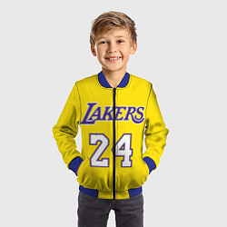 Бомбер детский Kobe Bryant 24, цвет: 3D-синий — фото 2
