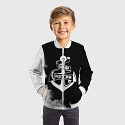 Бомбер детский ВМФ России, цвет: 3D-белый — фото 2