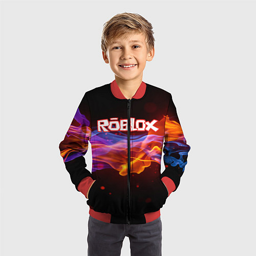 Детский бомбер ROBLOX / 3D-Красный – фото 3