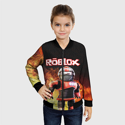 Детский бомбер ROBLOX / 3D-Черный – фото 4