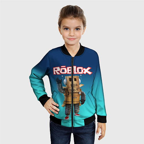 Детский бомбер ROBLOX / 3D-Черный – фото 4