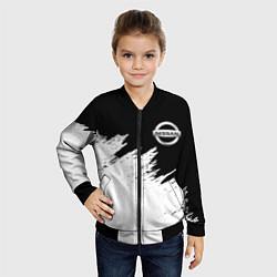 Бомбер детский NISSAN, цвет: 3D-черный — фото 2