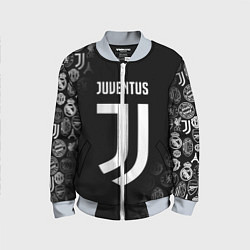 Бомбер детский JUVENTUS, цвет: 3D-серый