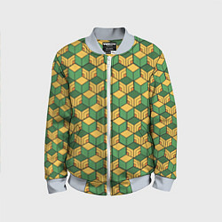 Бомбер детский ГИЮ ТОБИОКА, цвет: 3D-серый