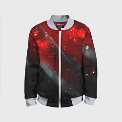 Детский бомбер Red & Black