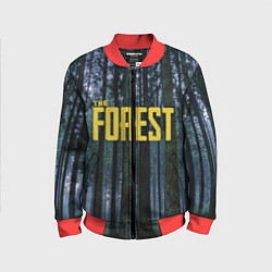 Детский бомбер THE FOREST