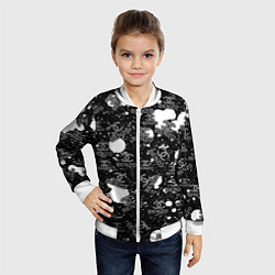 Бомбер детский Benzo Gang - Big Baby Tape, цвет: 3D-белый — фото 2