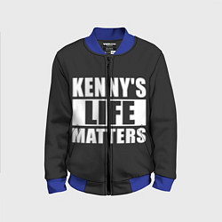 Бомбер детский KENNYS LIFE MATTERS, цвет: 3D-синий