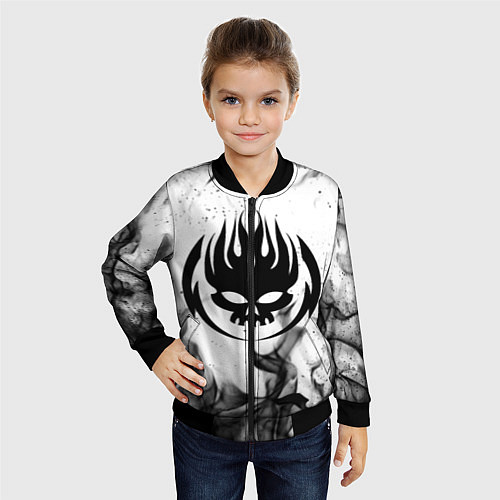 Детский бомбер THE OFFSPRING / 3D-Черный – фото 4