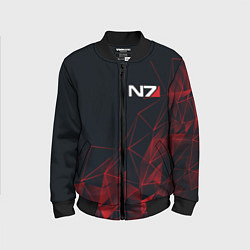 Бомбер детский MASS EFFECT N7, цвет: 3D-черный