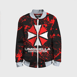 Бомбер детский Umbrella Corporation, цвет: 3D-серый