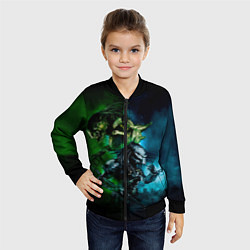 Бомбер детский PREDATOR, цвет: 3D-черный — фото 2