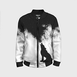 Детский бомбер Galaxy wolf