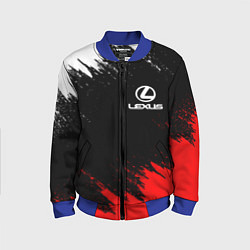 Бомбер детский LEXUS, цвет: 3D-синий