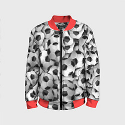 Детский бомбер Футбольные мячи много