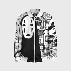 Детский бомбер No-Face Spirited Away Ghibli