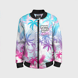 Бомбер детский GTA VICE CITY, цвет: 3D-черный