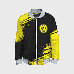 Бомбер детский BORUSSIA, цвет: 3D-серый