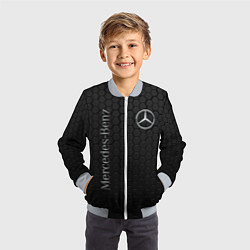Бомбер детский MERCEDES-BENZ, цвет: 3D-серый — фото 2