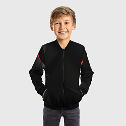 Бомбер детский DARK, цвет: 3D-черный — фото 2