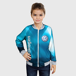 Бомбер детский VOLKSWAGEN, цвет: 3D-серый — фото 2