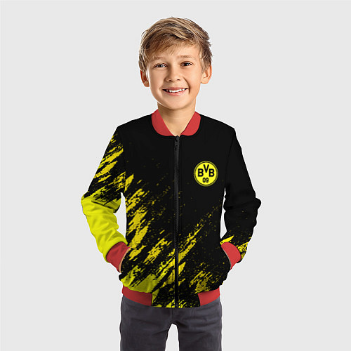 Детский бомбер BORUSSIA / 3D-Красный – фото 3