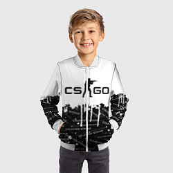 Бомбер детский COUNTER STRIKE, цвет: 3D-белый — фото 2