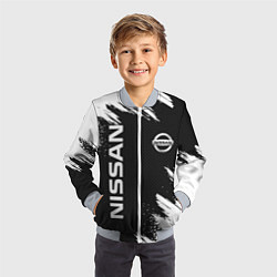 Бомбер детский NISSAN, цвет: 3D-серый — фото 2