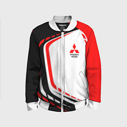 Бомбер детский Mitsubishi EVO Uniform, цвет: 3D-белый