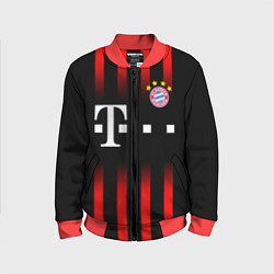 Бомбер детский FC Bayern Munchen, цвет: 3D-красный