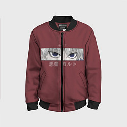 Бомбер детский Hunter x Hunter, цвет: 3D-черный