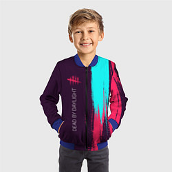 Бомбер детский DEAD BY DAYLIGHT, цвет: 3D-синий — фото 2