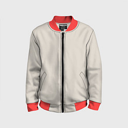 Детский бомбер Радуга v2 - бежевый