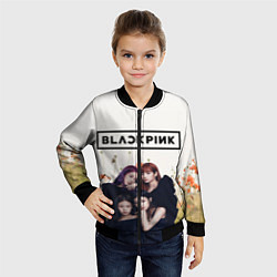 Бомбер детский BlackPink, цвет: 3D-черный — фото 2