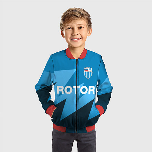 Детский бомбер РОТОР Волгоград / 3D-Красный – фото 3