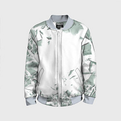 Бомбер детский Разбитое стекло, цвет: 3D-серый