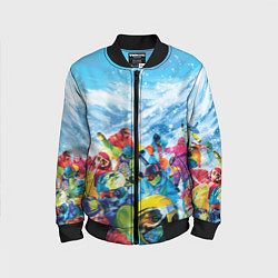 Детский бомбер Палитра сноуборд