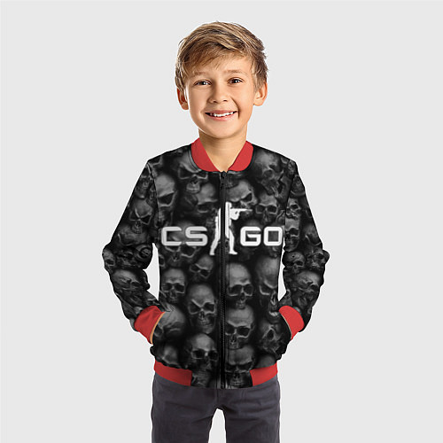 Детский бомбер CS:GO Catacombs Катакомбы / 3D-Красный – фото 3