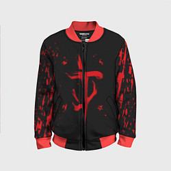 Бомбер детский DOOM SLAYER, цвет: 3D-красный