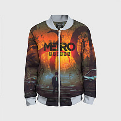 Бомбер детский Metro Exodus, цвет: 3D-серый