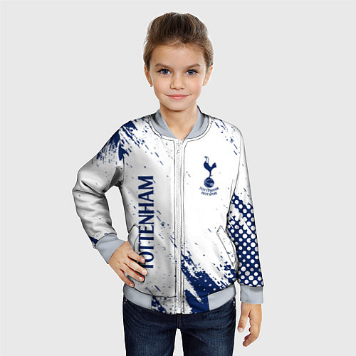 Детский бомбер TOTTENHAM HOTSPUR / 3D-Серый – фото 4