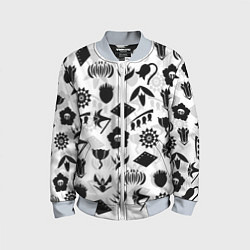 Детский бомбер БЛИЧ КАПИТАНЫ ГОТЕЙ 13 ЭМБЛЕМЫ