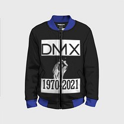 Бомбер детский DMX 1970-2021, цвет: 3D-синий