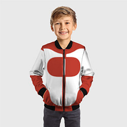 Бомбер детский Костюм Омни-Мэна, цвет: 3D-черный — фото 2