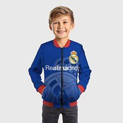 Бомбер детский REAL MADRID РЕАЛ МАДРИД, цвет: 3D-красный — фото 2
