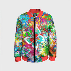 Детский бомбер ЯРКИЕ КРАСКИ