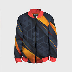 Бомбер детский BLACK ORANGE, цвет: 3D-красный