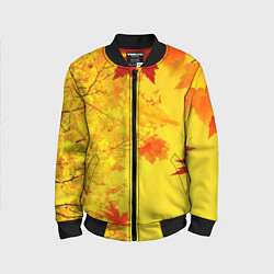 Детский бомбер ОСЕННИЕ ЦВЕТА ЗОЛОТАЯ ОСЕНЬ