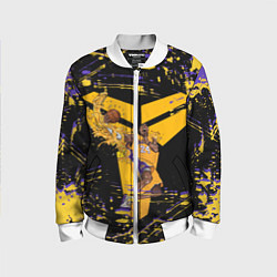 Бомбер детский Los angeles lakers NBA, цвет: 3D-белый